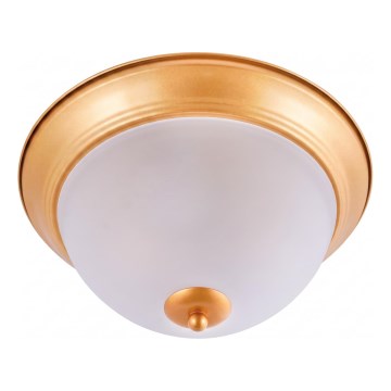 BRILAGI - FRESCO Ceiling Light 2xE27/40W/230V Ø28 cm Gold