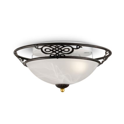 BRILAGI - FRESCO Ceiling Light 3x E27/40W/230V Ø 48 cm Brown