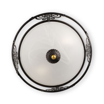 BRILAGI - FRESCO Ceiling Light 3x E27/40W/230V Ø 48 cm Brown