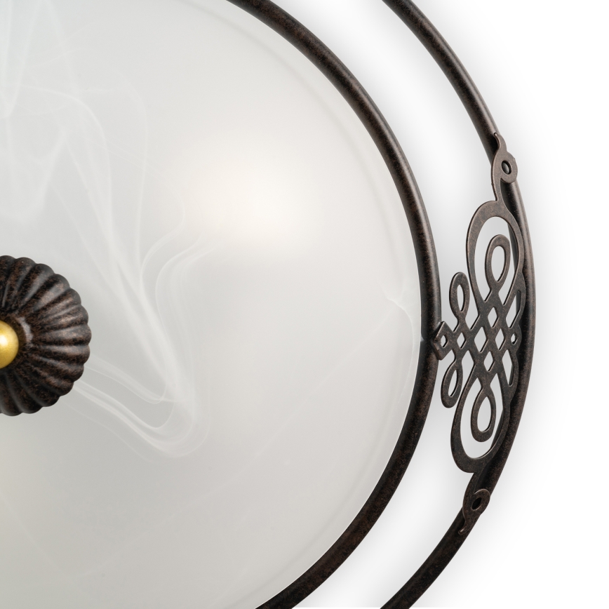 BRILAGI - FRESCO Ceiling Light 3x E27/40W/230V Ø 48 cm Brown