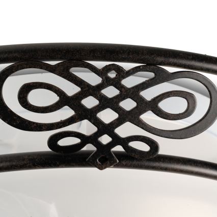 BRILAGI - FRESCO Ceiling Light 3x E27/40W/230V Ø 48 cm Brown