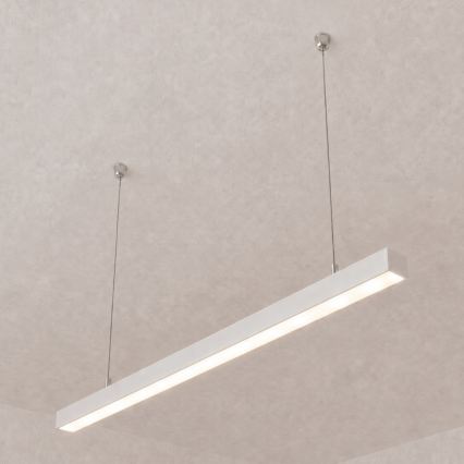 Brilagi - FULLDAY LED Pendant Light, 20/30/40W, 230V, 2700/4000/6000K, 120 cm, White