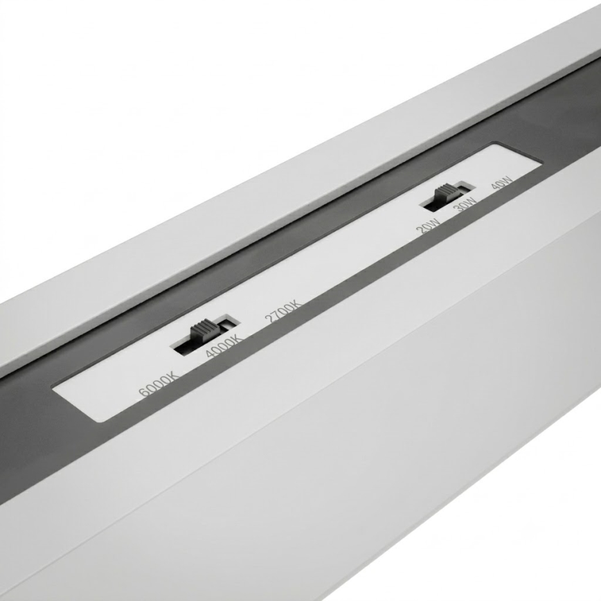 Brilagi - FULLDAY LED Pendant Light, 20/30/40W, 230V, 2700/4000/6000K, 120 cm, White