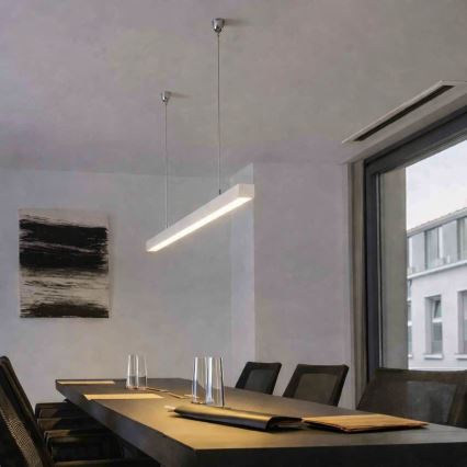 Brilagi - FULLDAY LED Pendant Light, 20/30/40W, 230V, 2700/4000/6000K, 120 cm, White