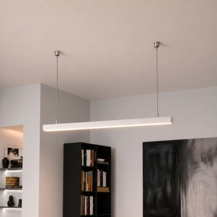 Brilagi - FULLDAY LED Pendant Light, 20/30/40W, 230V, 2700/4000/6000K, 120 cm, White