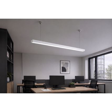 Brilagi - LED Pendant Light FULLDAY LED/30/40/50W/230V 2700/4000/6000K 150 cm white
