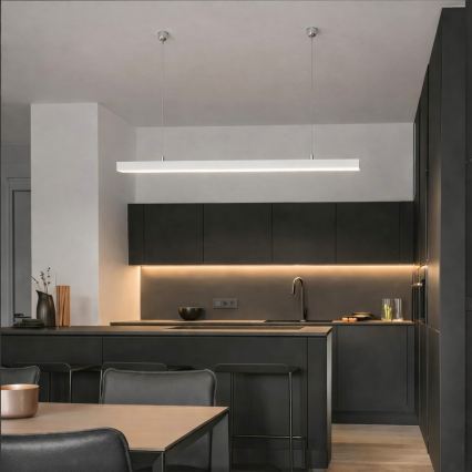 Brilagi - LED Pendant Light FULLDAY LED/30/40/50W/230V 2700/4000/6000K 150 cm white