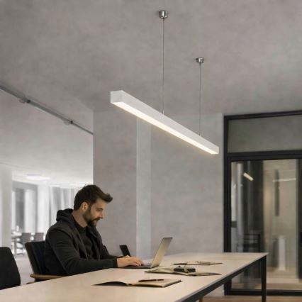 Brilagi - LED Pendant Light FULLDAY LED/30/40/50W/230V 2700/4000/6000K 150 cm white
