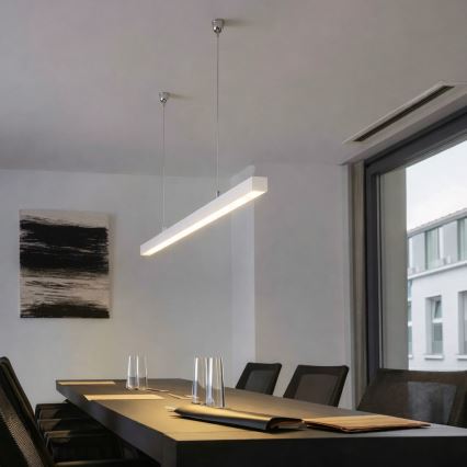 Brilagi - LED Pendant Light FULLDAY LED/30/40/50W/230V 2700/4000/6000K 150 cm white