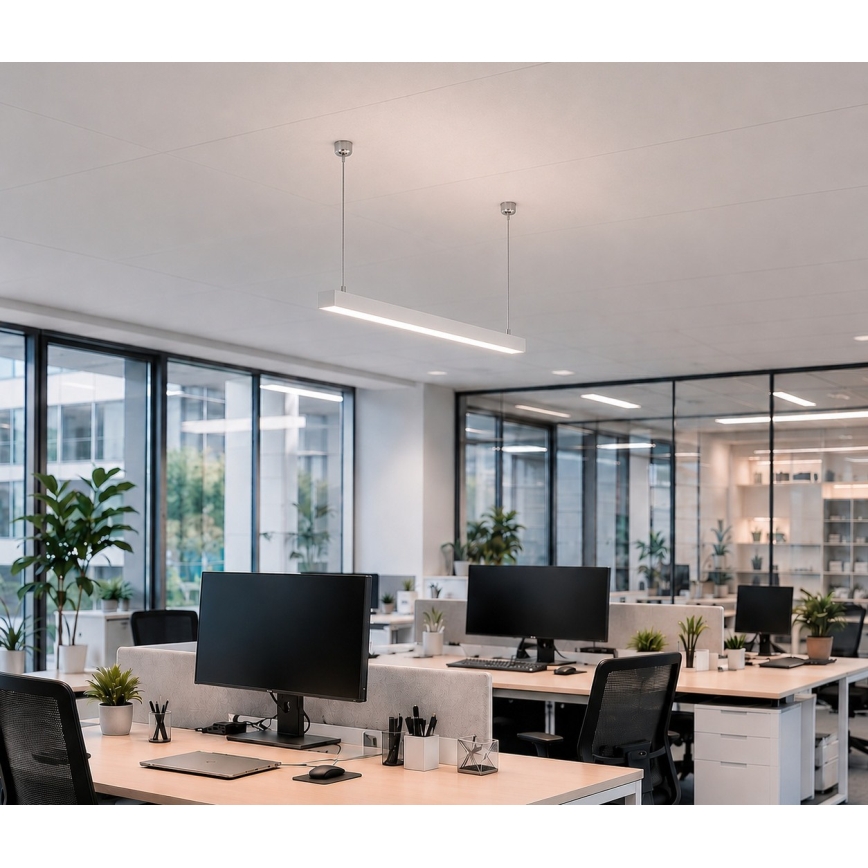Brilagi - FULLDAY LED Pendant Light LED/10/15/20W/230V 2700/4000/6000K 60 cm White