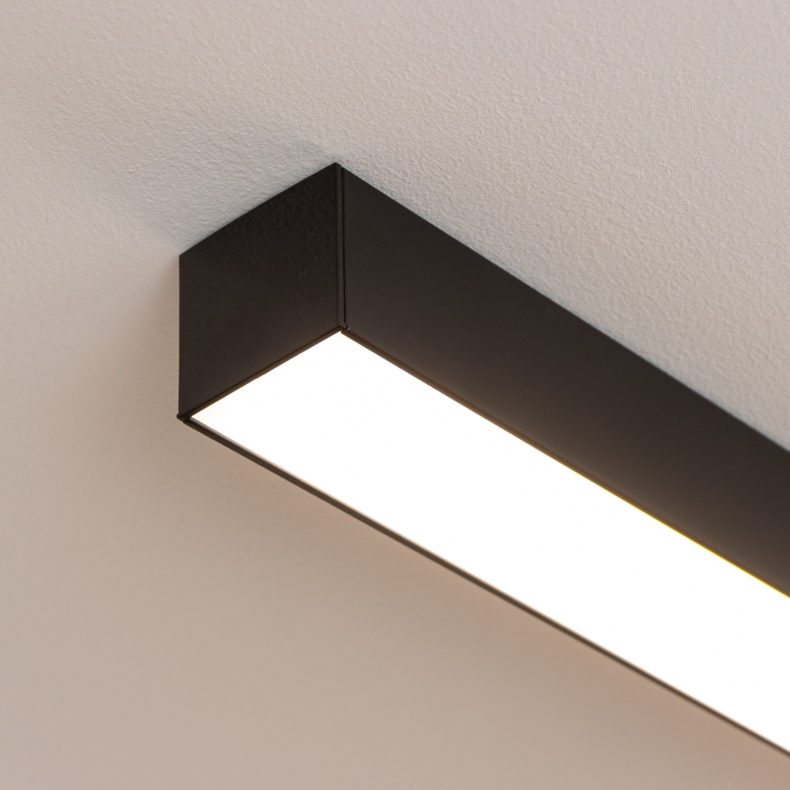 Brilagi - FULLDAY LED surface-mounted ceiling light LED/10/15/20W/230V 2700/4000/6000K 60 cm UGR19 black