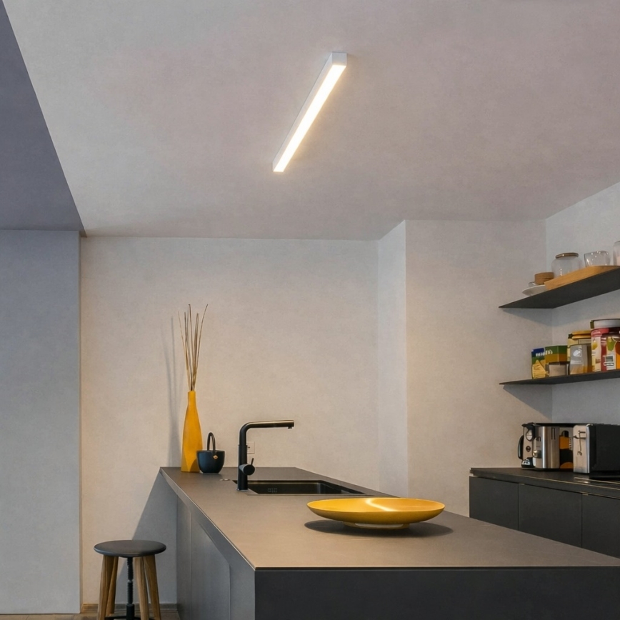Brilagi - FULLDAY LED Surface-Mounted Ceiling Light LED/10/15/20W/230V 2700/4000/6000K 60 cm UGR19 white