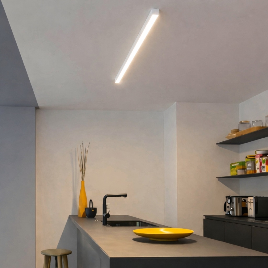 Brilagi - FULLDAY LED Surface-Mounted Ceiling Light LED/30/40/50W/230V 2700/4000/6000K 150 cm White