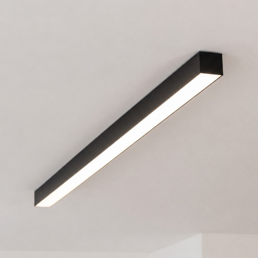 Brilagi - FULLDAY LED Surface-Mounted Ceiling Light, 20/30/40W, 230V, 2700/4000/6000K, 120 cm, Black