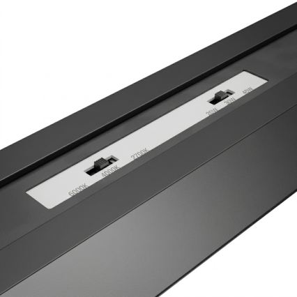 Brilagi - FULLDAY LED Surface-Mounted Ceiling Light, 20/30/40W, 230V, 2700/4000/6000K, 120 cm, Black
