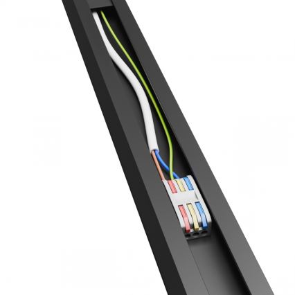 Brilagi - FULLDAY LED Surface-Mounted Ceiling Light, 20/30/40W, 230V, 2700/4000/6000K, 120 cm, Black