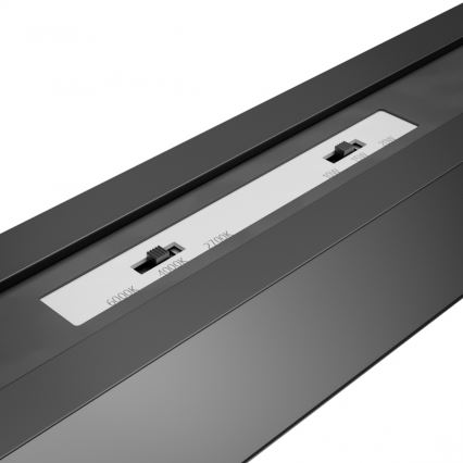 Brilagi - FULLDAY LED surface-mounted ceiling luminaire 30/40/50W 230V 2700/4000/6000K 150 cm UGR19 black