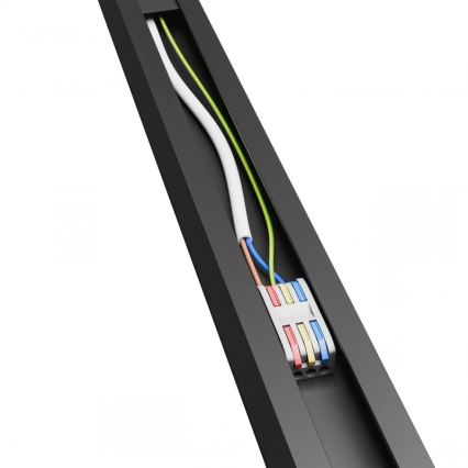 Brilagi - FULLDAY LED surface-mounted ceiling luminaire 30/40/50W 230V 2700/4000/6000K 150 cm UGR19 black