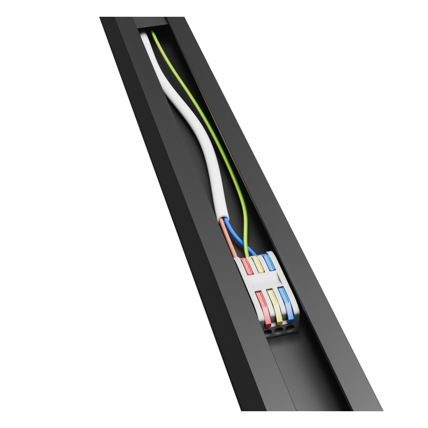 Brilagi - FULLDAY LED surface-mounted ceiling luminaire 30/40/50W 230V 2700/4000/6000K 150 cm UGR19 black