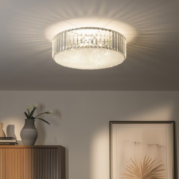 Brilagi - GLAMOUR LED Crystal Ceiling Light, 5x G9 / 42W / 230V, Ø 46 cm