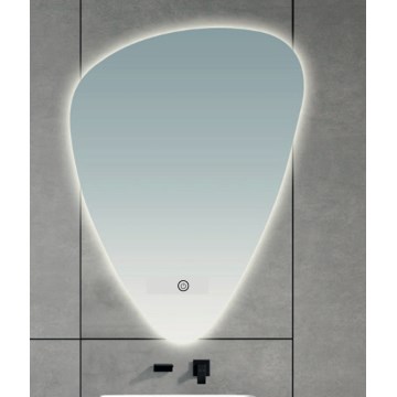 Brilagi - GOCCIA LED Bathroom Mirror LED/19W/230V 67x50 cm IP44 CRI 90 dimmable + CCT