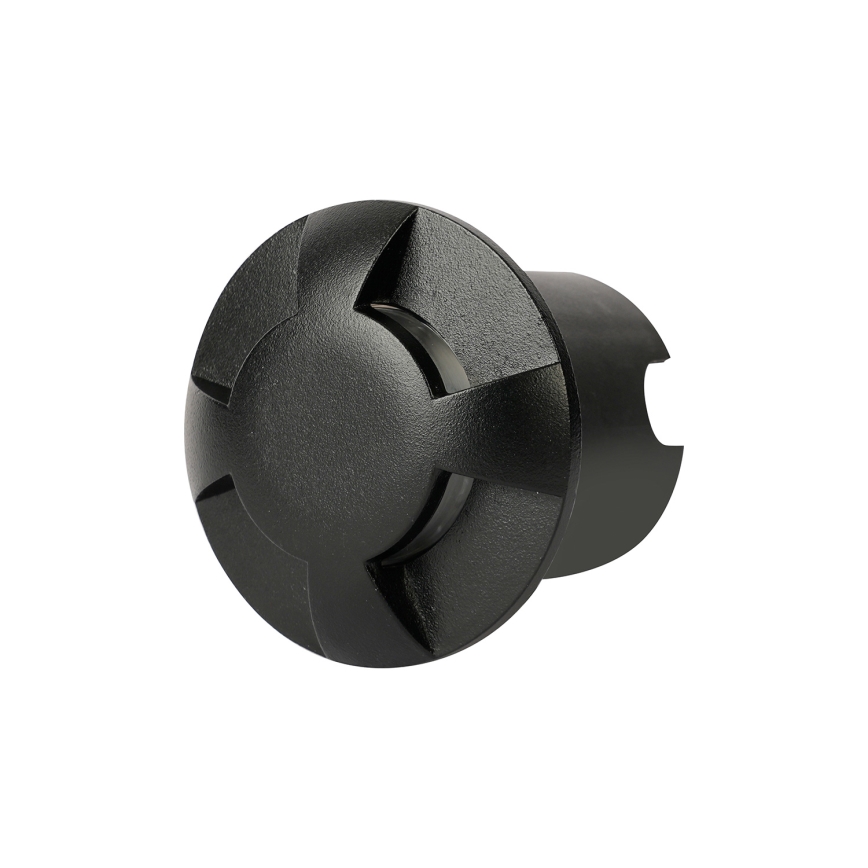 Brilagi - GROUNDRAY Drive-over Outdoor LED Inground Light, 1W, 230V, Black, IP67