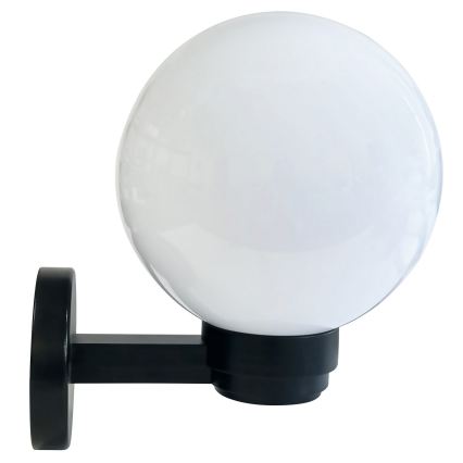 Brilagi - HARBOR Outdoor Wall Light 1xE27/40W/230V IP33 Black/White