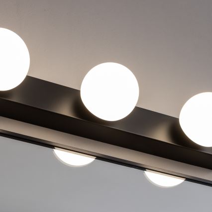 Brilagi - HOLLYWOOD LED Bathroom Mirror Light 3xLED/3W/230V 39 cm IP44 Black