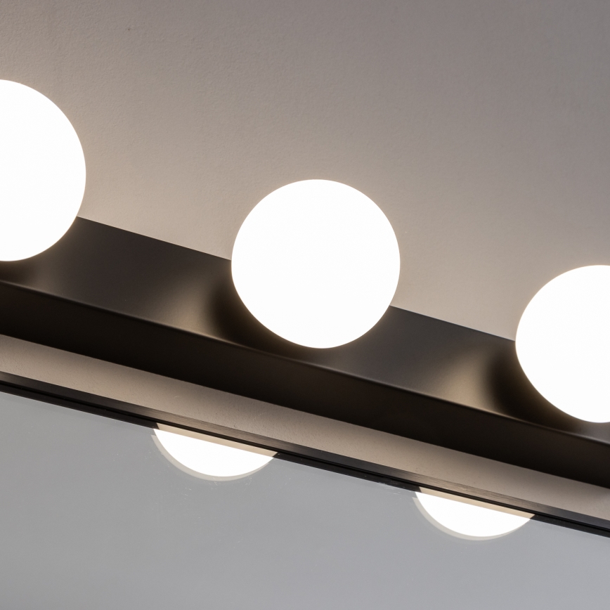 Brilagi - HOLLYWOOD LED Bathroom Mirror Light 3xLED/3W/230V 39 cm IP44 Black