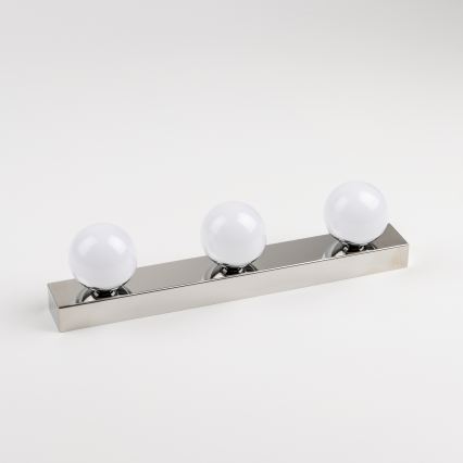 Brilagi - HOLLYWOOD LED Bathroom Mirror Light 3xLED/3W/230V 39 cm IP44 Glossy Chrome