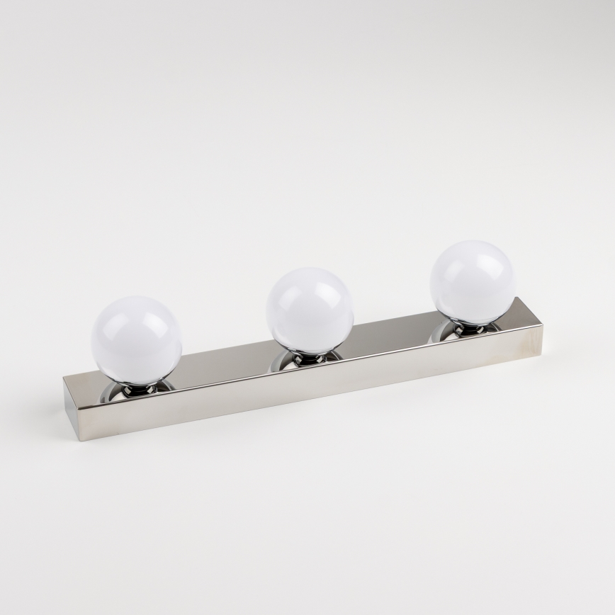 Brilagi - HOLLYWOOD LED Bathroom Mirror Light 3xLED/3W/230V 39 cm IP44 Glossy Chrome