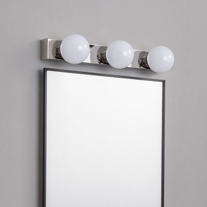 Brilagi - HOLLYWOOD LED Bathroom Mirror Light 3xLED/3W/230V 39 cm IP44 Glossy Chrome