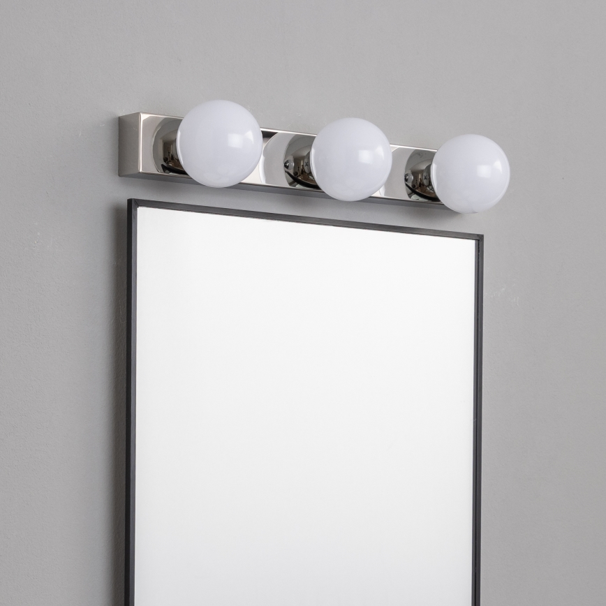 Brilagi - HOLLYWOOD LED Bathroom Mirror Light 3xLED/3W/230V 39 cm IP44 Glossy Chrome