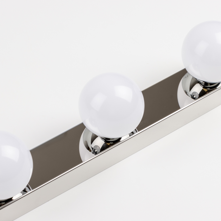 Brilagi - HOLLYWOOD LED Bathroom Mirror Light 3xLED/3W/230V 39 cm IP44 Glossy Chrome