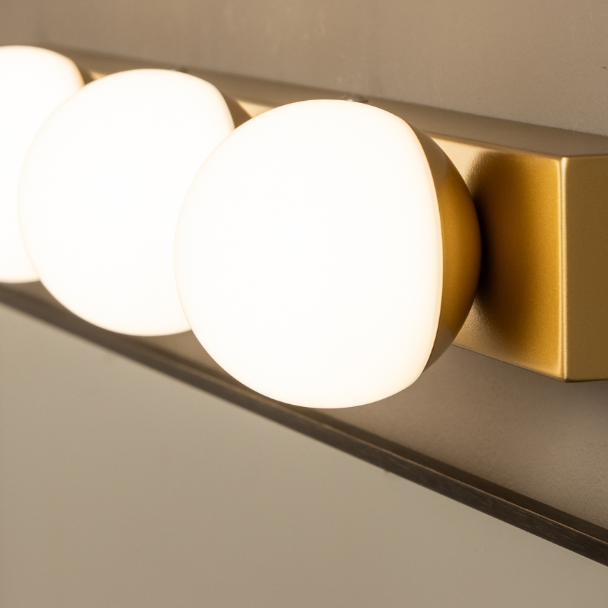 Brilagi - HOLLYWOOD LED Bathroom Mirror Light 4xLED/3W/230V 53 cm IP44 Gold