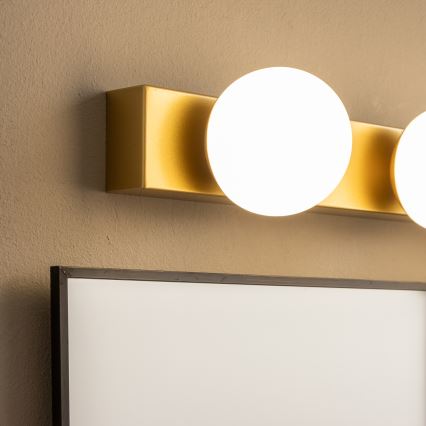Brilagi - HOLLYWOOD LED Bathroom Mirror Light 4xLED/3W/230V 53 cm IP44 Gold