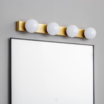 Brilagi - HOLLYWOOD LED Bathroom Mirror Light 4xLED/3W/230V 53 cm IP44 Gold