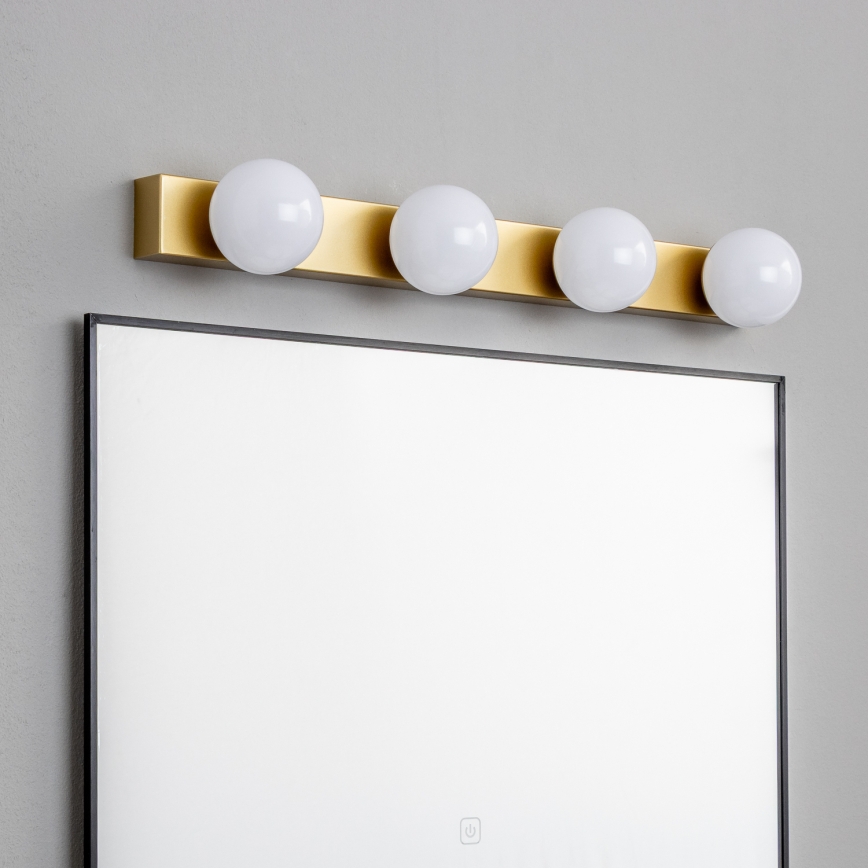 Brilagi - HOLLYWOOD LED Bathroom Mirror Light 4xLED/3W/230V 53 cm IP44 Gold