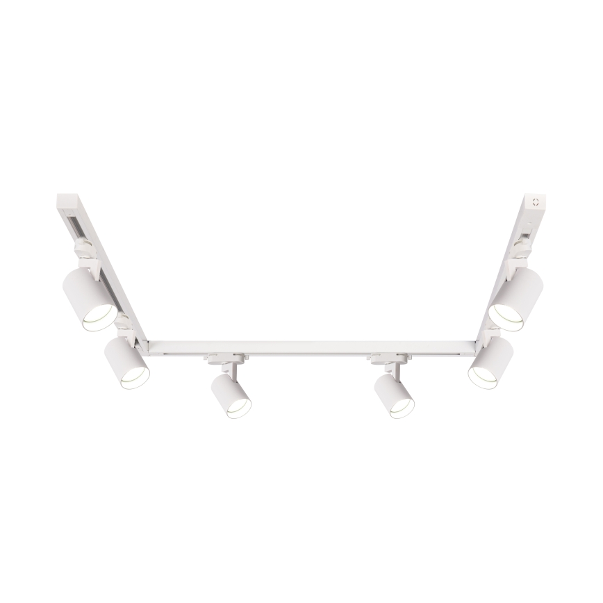 Brilagi - HUSKY track-mounted spotlight, 6x GU10/10W/230V, white