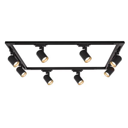 Brilagi - HUSKY Track-Mounted Spotlight 8x GU10/10W/230V Black