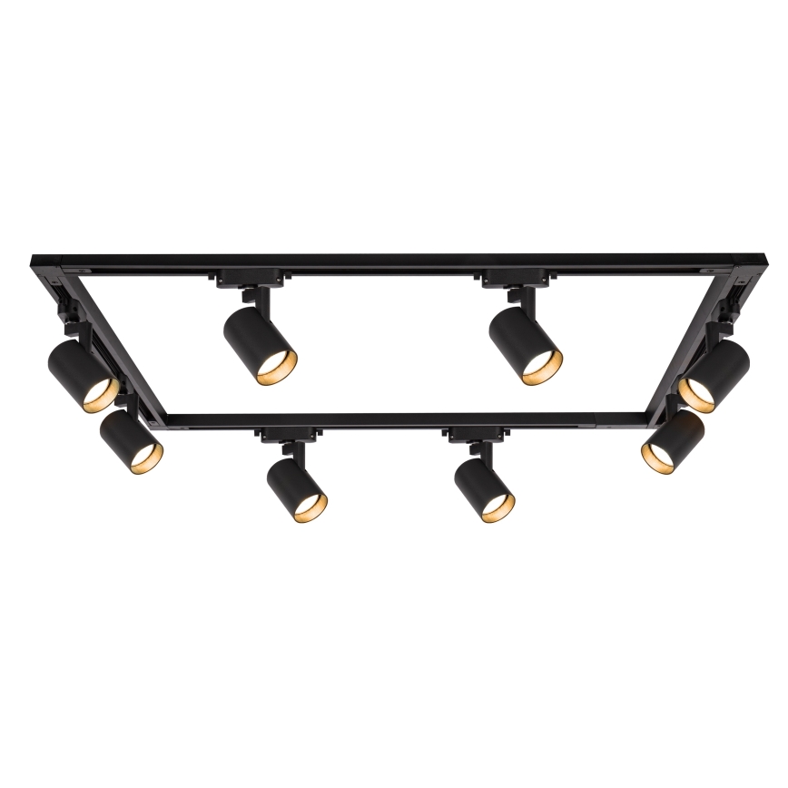 Brilagi - HUSKY Track-Mounted Spotlight 8x GU10/10W/230V Black