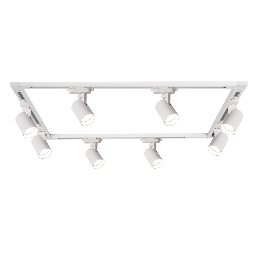 Brilagi - HUSKY track-mounted spotlight 8xGU10/10W/230V white