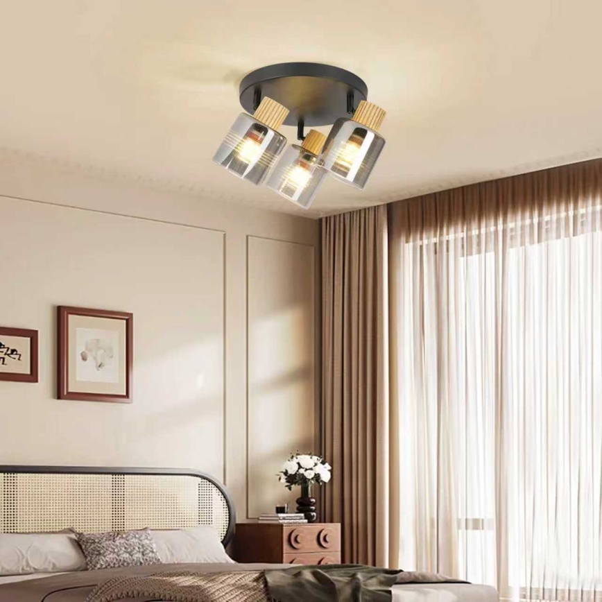 Brilagi - HYGGE Spotlight 3xE14/15W/230V Black/Smoked