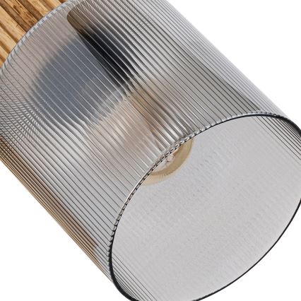 Brilagi - HYGGE Spotlight 3xE14/15W/230V Wood/Smoked