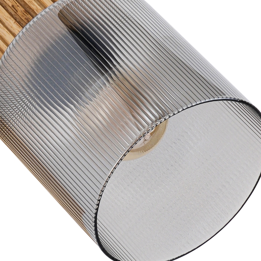 Brilagi - HYGGE Spotlight 3xE14/15W/230V Wood/Smoked