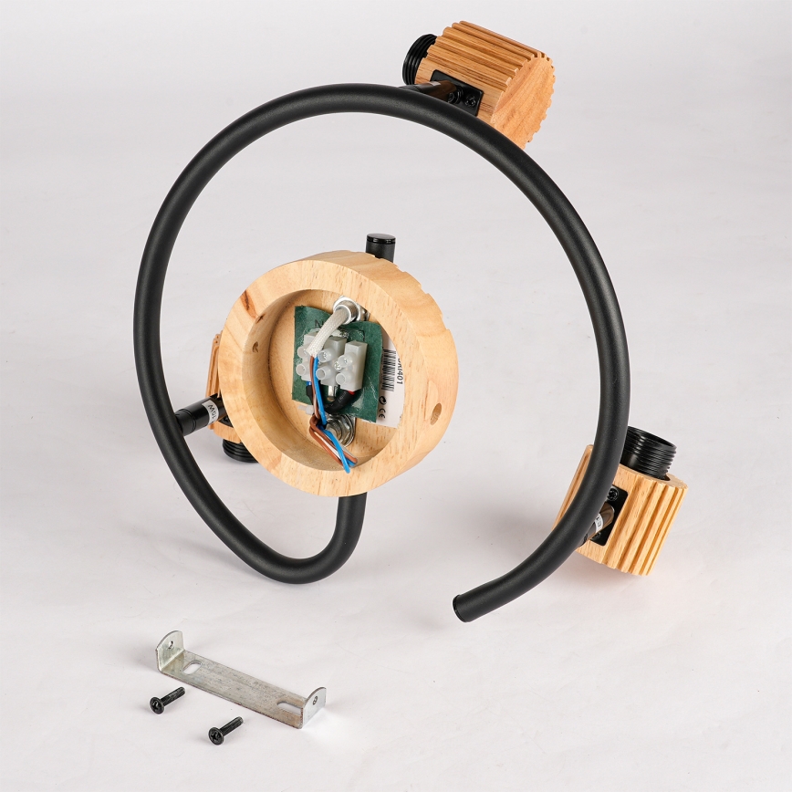 Brilagi - HYGGE Spotlight 3xE14/15W/230V wood/smoky