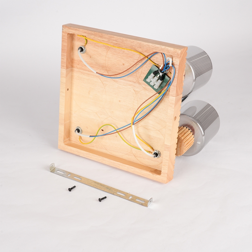 Brilagi - HYGGE spotlight 4xE14/15W/230V wood/smoked