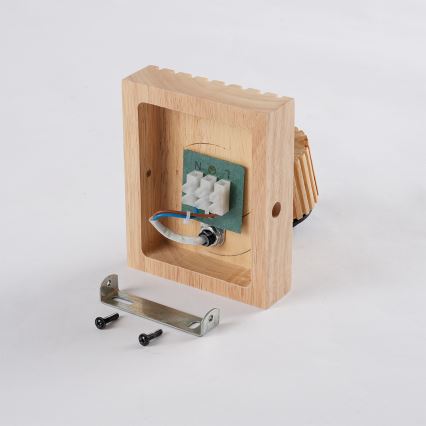 Brilagi - HYGGE Wall-mounted Spotlight 1xE14/15W/230V Wood/Smoked