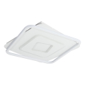 Brilagi - IRIS LED Dimmable Ceiling Light LED/98W/230V 3000-6000K 50x50 cm White + Remote Control