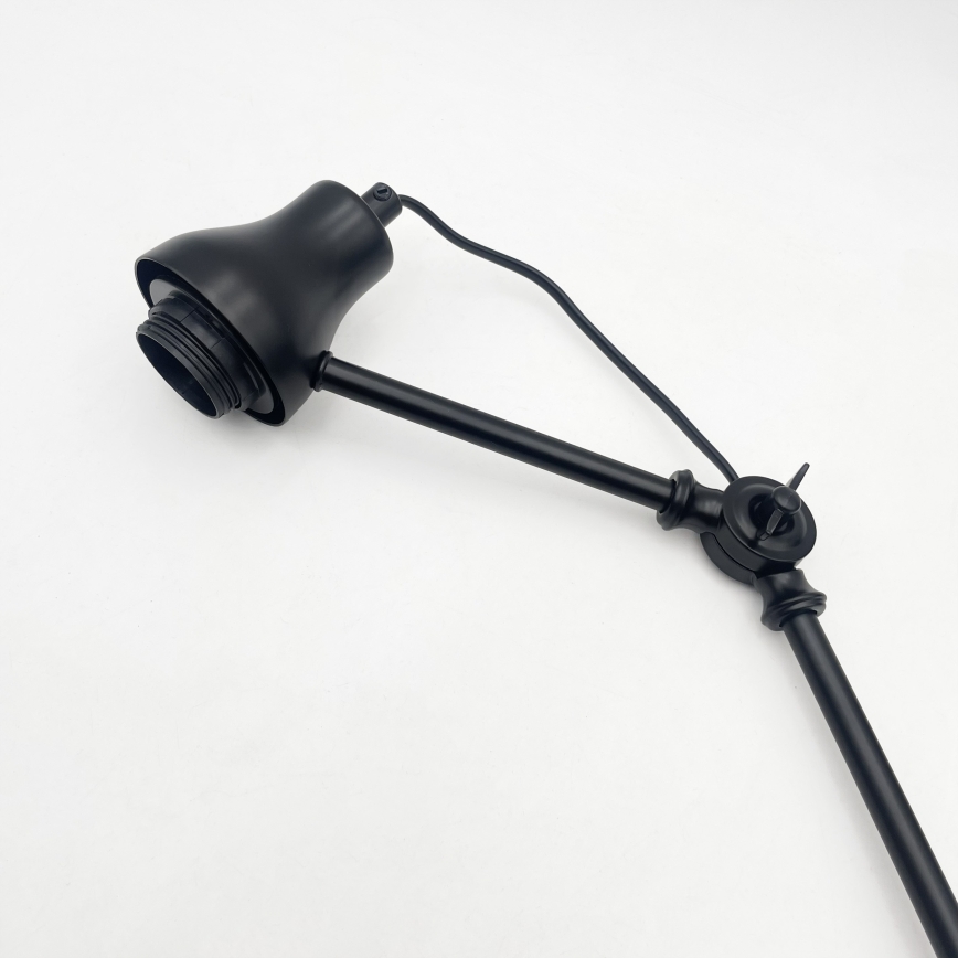 BRILAGI - IRONBEAM LED Adjustable Rod-Mounted Pendant 1xE27/60W/230V Black